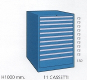 Schuifladenkast met 11 laden M 100 112