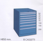 Schuifladenkast met 8 laden G 85 81