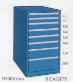 Schuifladenkasten 8 laden CB 70100 05 