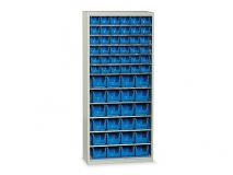 6750x250x1575mm Openbakkenkast voor 36 contenitori + 24 contenitori