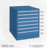 Schuifladenkast met 7 laden M 85 72