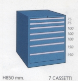 Schuifladenkast met 7 laden M 85 75